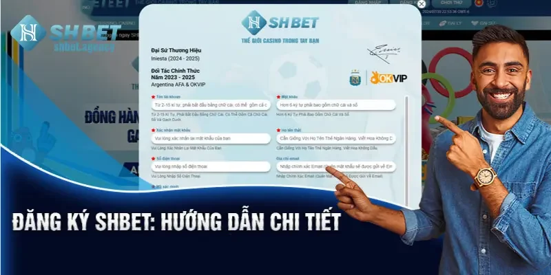 Hướng Dẫn Đăng Ký SHBET Chính Xác Và Nhanh Chóng 3 Hướng dẫn chi tiết