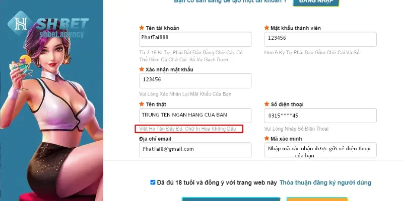 Đăng Ký Tài Khoản SHBET – Hướng Dẫn Thực Hiện Đơn Giản, Thành Công 2 Hội viên chấp hành mọi điều kiện để tạo tài khoản